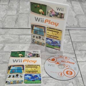 Wii Play (Nintendo Wii, 2007) Complete Video Game With Manual Box Tested Working